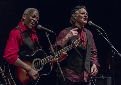 Reggie Harris and Greg Greenway Reggie Harris and Greg Greenway